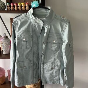 Kensie Light blue utility Jacket